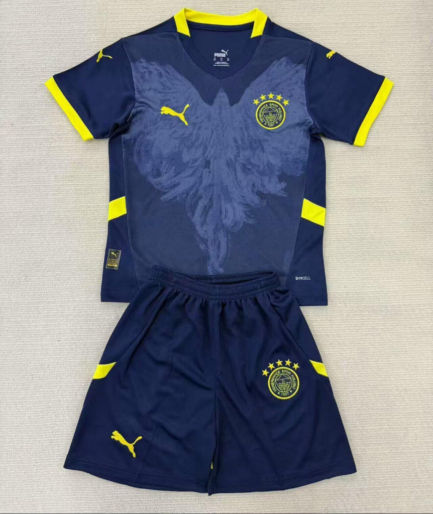 Fenerbahce 25/26 Blue/Yellow Special Kids Jersey Set