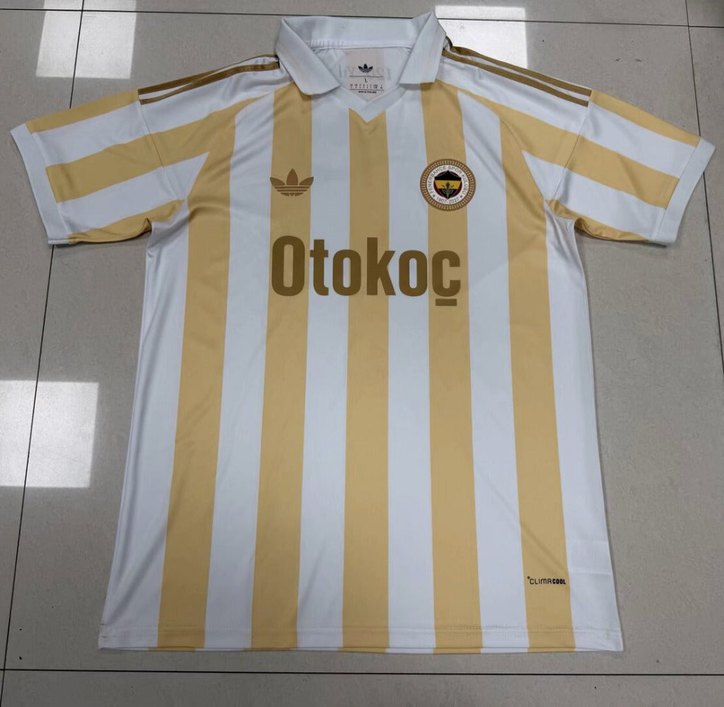 Fenerbahce 26/27 White/Yellow Away Jersey