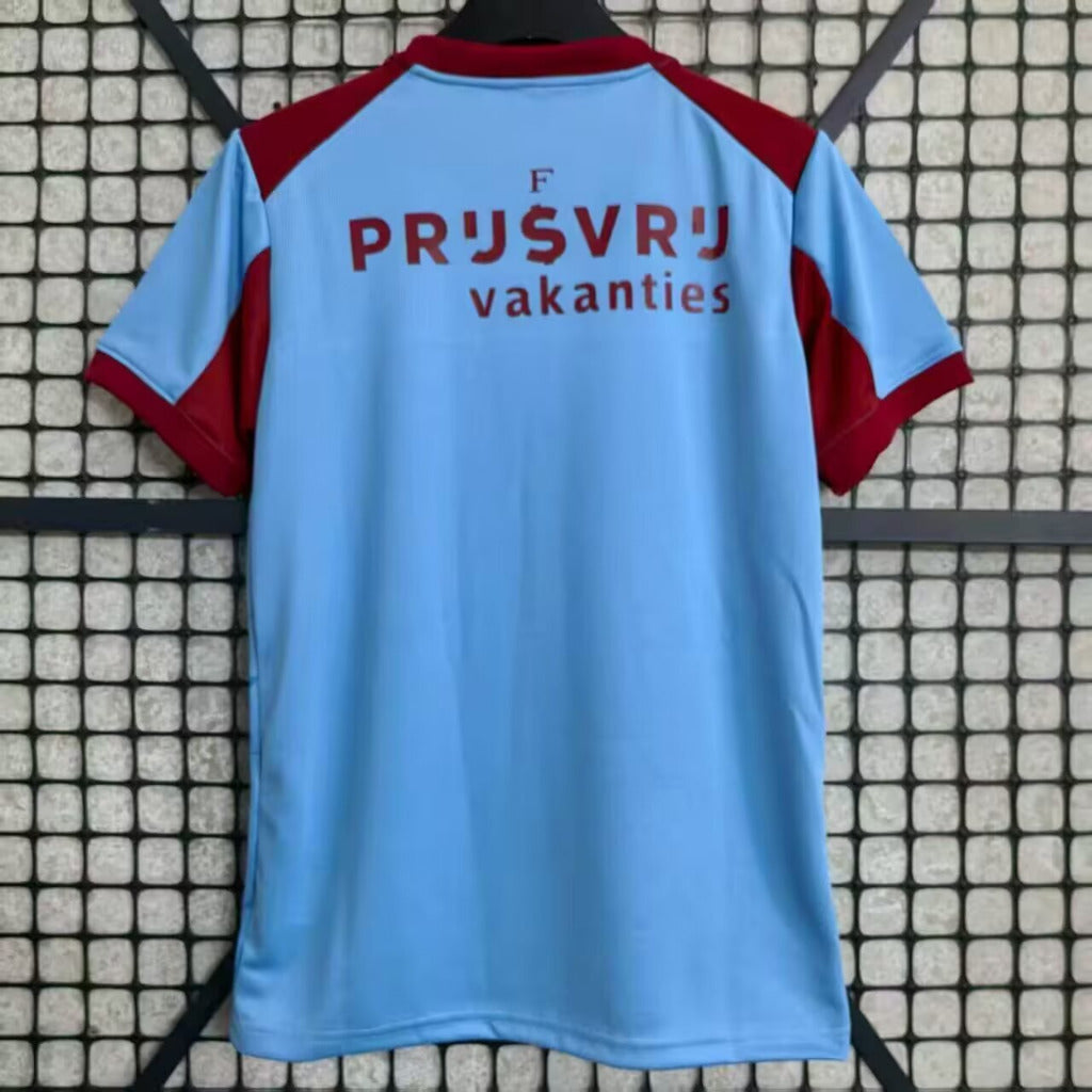 Feyenoord 25/26 Blue/Red Away Jersey