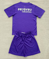 Feyenoord 25/26 Purple Goalkeeper Kids Jersey Set