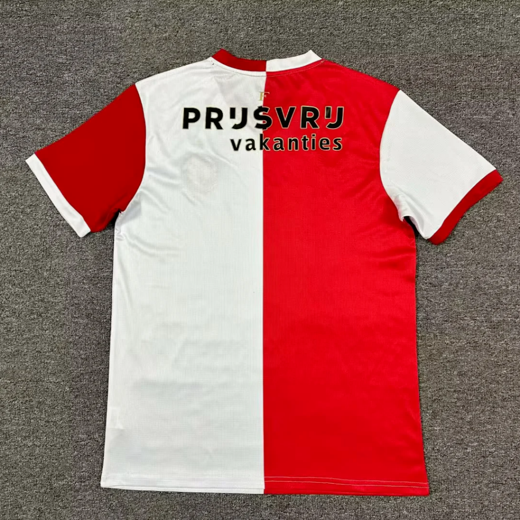 Feyenoord 25/26 Red/White Home Jersey