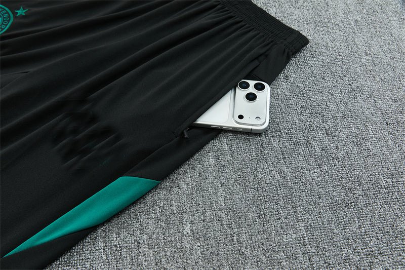 Feyenoord 26/27 Black and Green Training Tracksuit Set
