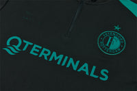 Feyenoord 26/27 Black and Green Training Tracksuit Set