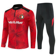 Feyenoord 26/27 Black and Red Camouflage Training Tracksuit Set