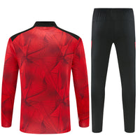 Feyenoord 26/27 Black and Red Camouflage Training Tracksuit Set