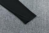 Feyenoord 26/27 Black with Light Blue Training Tracksuit Set