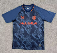 Feyenoord 26/27 Blue Graphic/Orange Third Jersey