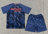 Feyenoord 26/27 Blue Graphic/Orange Third Kids Jersey Set