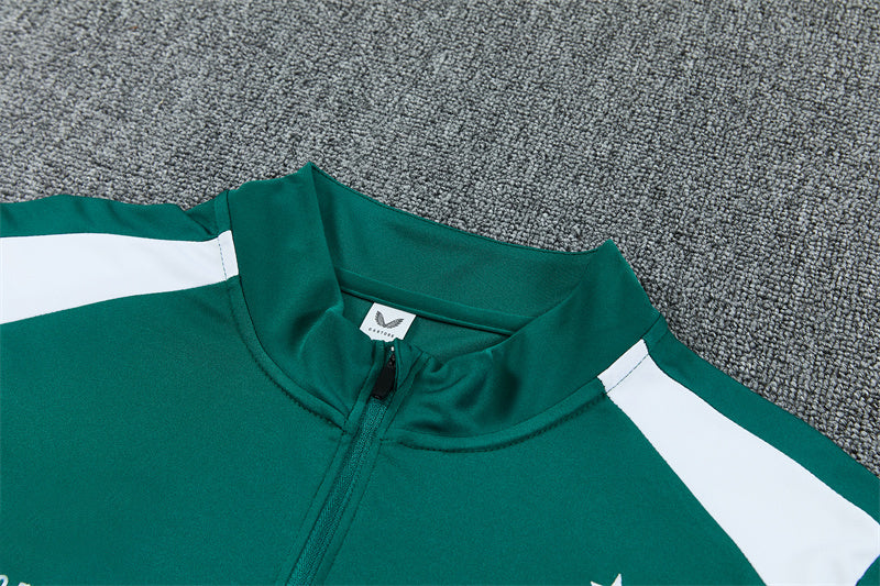 Feyenoord 26/27 Green/White/Black Training Tracksuit Set