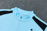 Feyenoord 26/27 Light Blue/Black Training Tracksuit Set