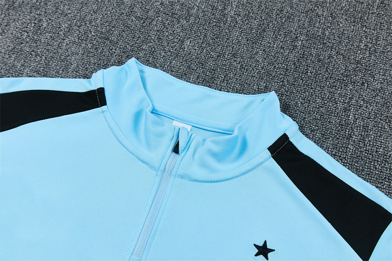Feyenoord 26/27 Light Blue/Black Training Tracksuit Set