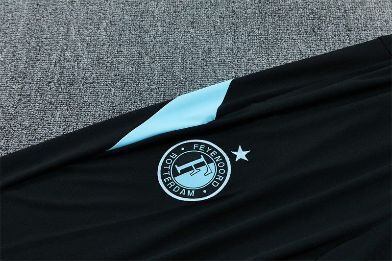 Feyenoord 26/27 Light Blue/Black Training Tracksuit Set