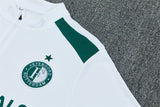 Feyenoord 26/27 White/Green/Black Training Tracksuit Set