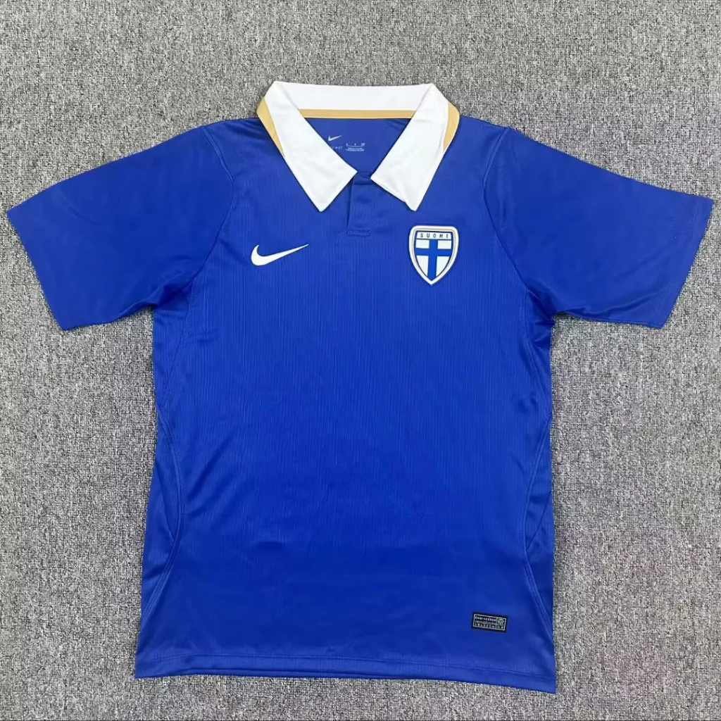 Finland 2026 Blue/White Away Jersey