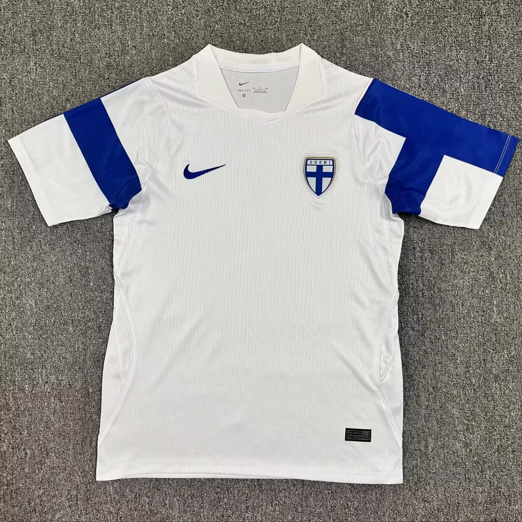 Finland 26/27 White/Blue Home Jersey