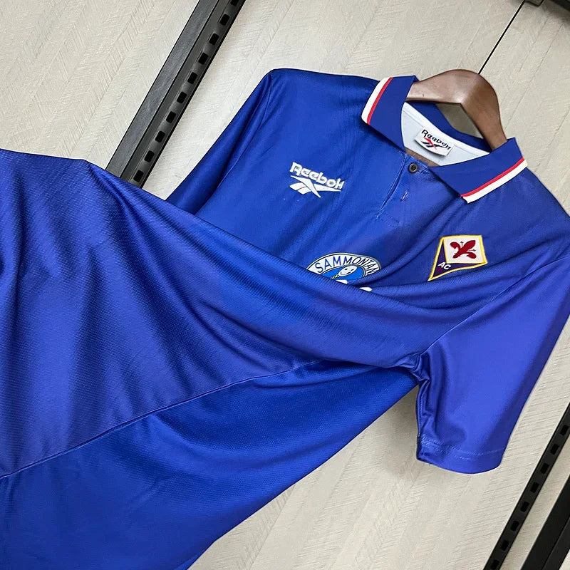 Fiorentina 1995/96 Vintage Retro Blue Home Jersey