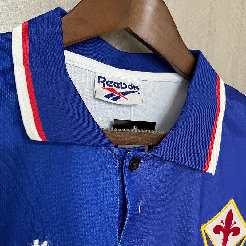 Fiorentina 1995/96 Vintage Retro Blue Home Jersey