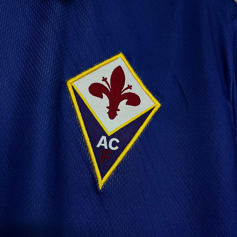 Fiorentina 1995/96 Vintage Retro Blue Home Jersey