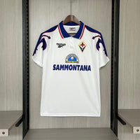 Fiorentina 1995/96 Vintage Retro White Away Jersey