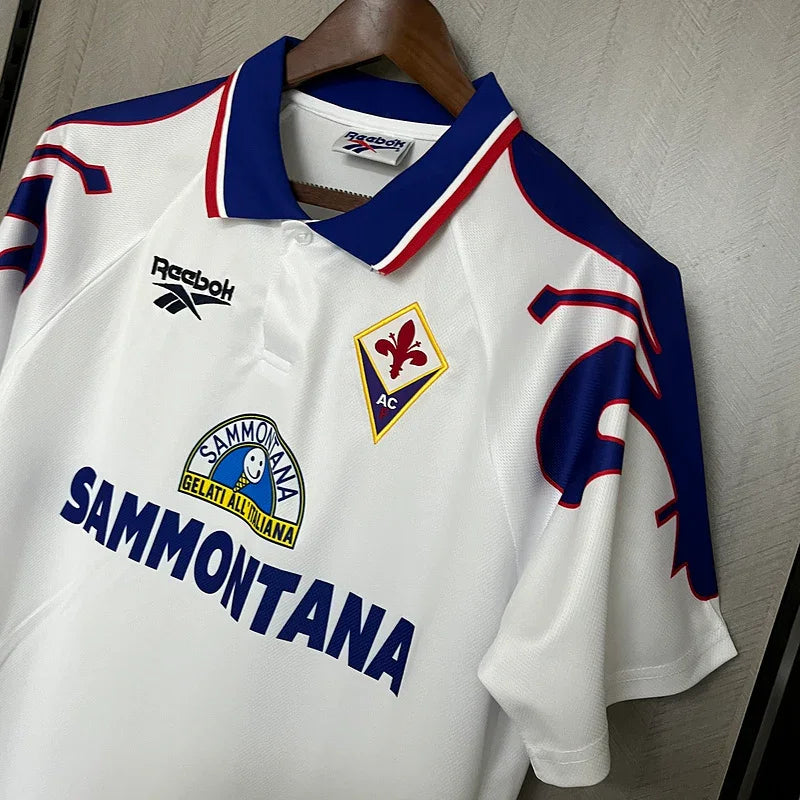 Fiorentina 1995/96 Vintage Retro White Away Jersey