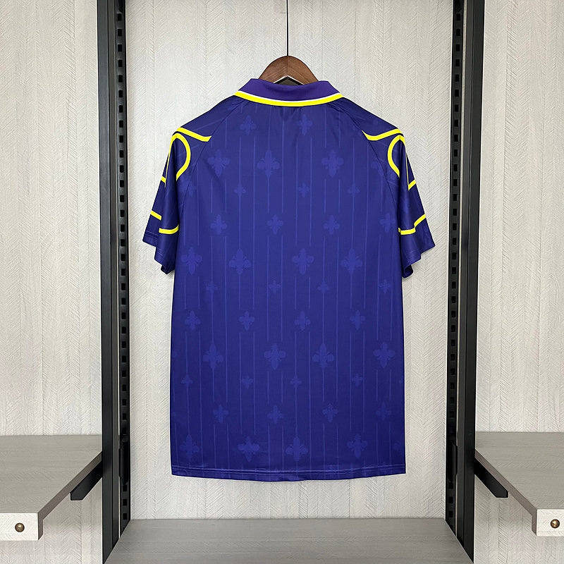 Fiorentina 1997/98 Vintage Retro Blue Home Jersey
