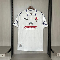 Fiorentina 1997/98 Vintage Retro White Away Jersey