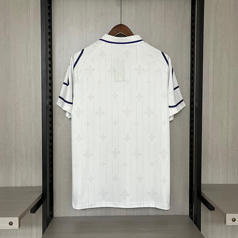 Fiorentina 1997/98 Vintage Retro White Away Jersey