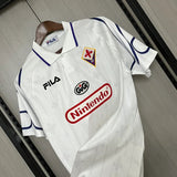 Fiorentina 1997/98 Vintage Retro White Away Jersey