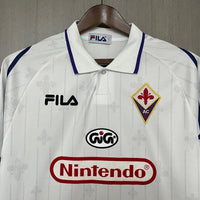 Fiorentina 1997/98 Vintage Retro White Away Jersey