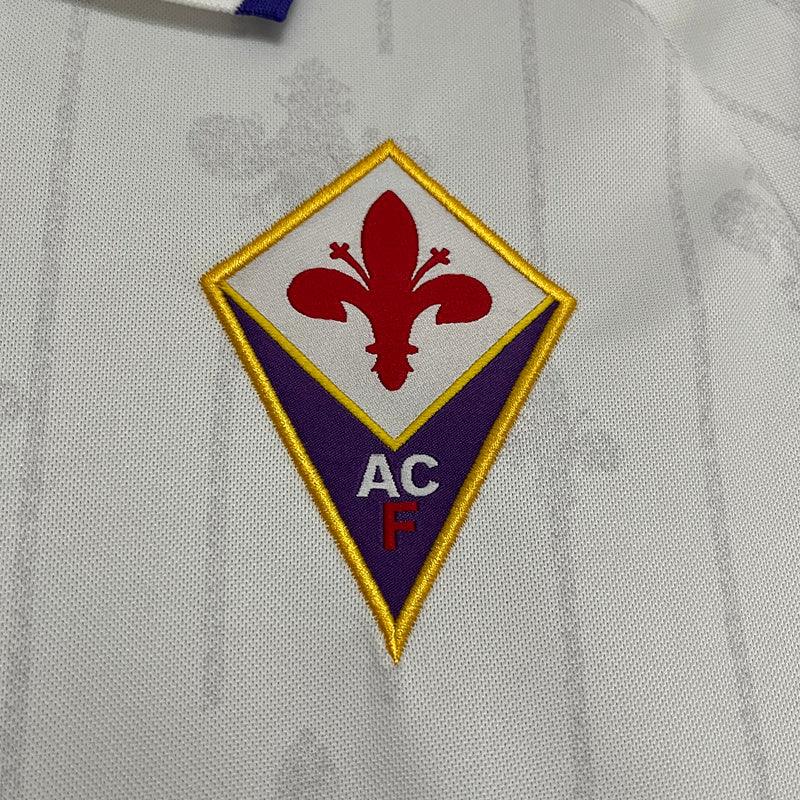 Fiorentina 1997/98 Vintage Retro White Away Jersey