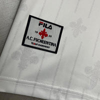 Fiorentina 1997/98 Vintage Retro White Away Jersey