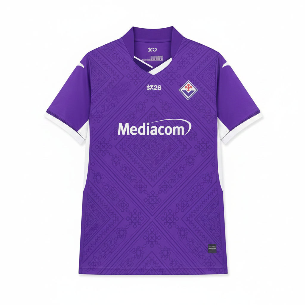 Fiorentina 26/27 Purple/White Home Jersey