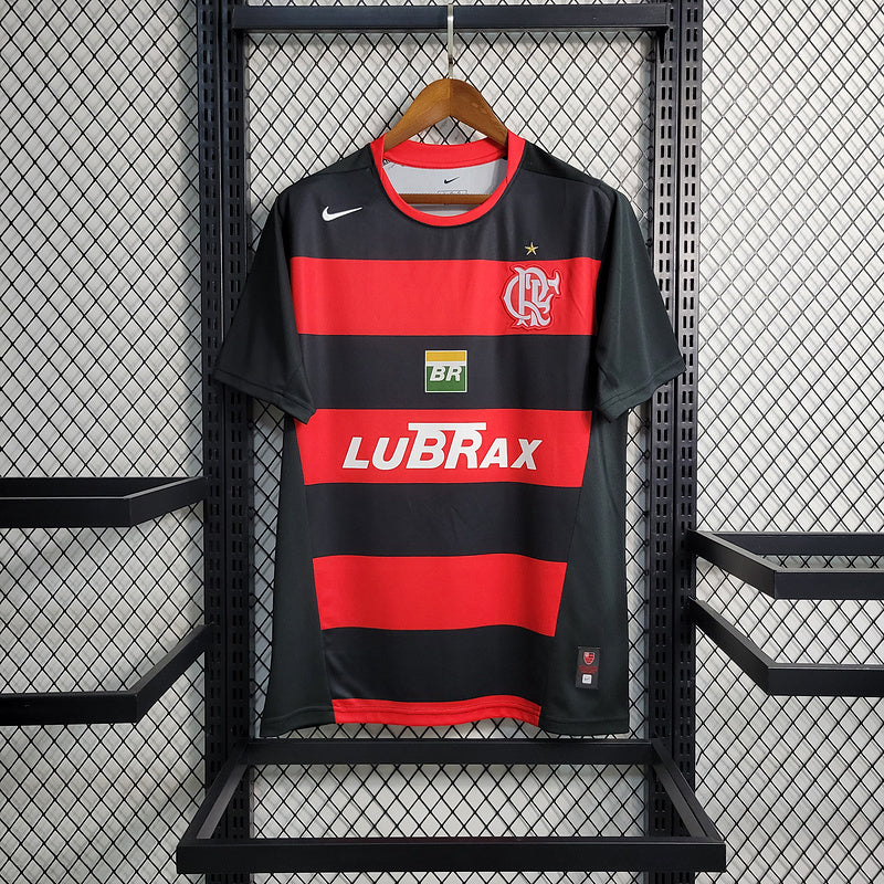 Flamenco 2000/01 Retro Red/Black Home Jersey