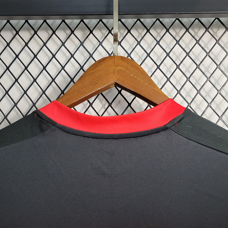 Flamenco 2000/01 Retro Red/Black Home Jersey