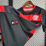 Flamenco 2000/01 Retro Red/Black Home Jersey