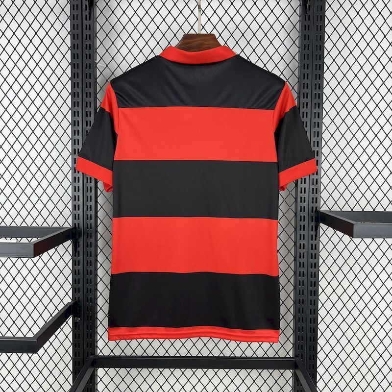 Flamengo 1981 Vintage Retro Red/Black Home Jersey
