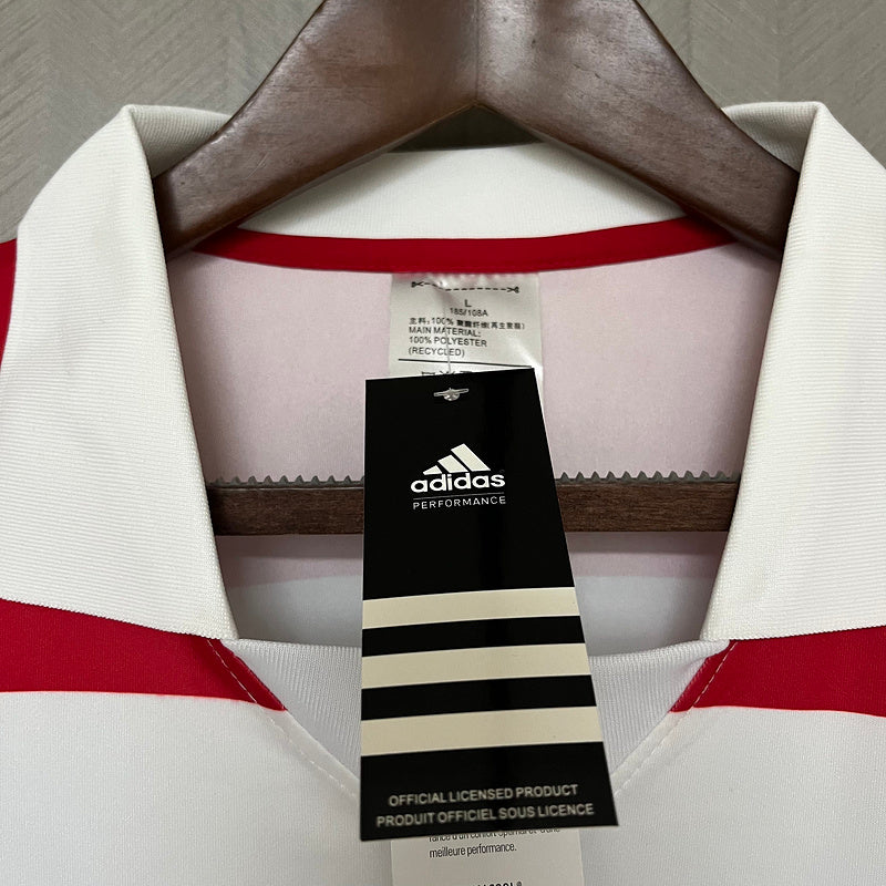 Flamengo 1986 Vintage Retro White/Red Away Jersey