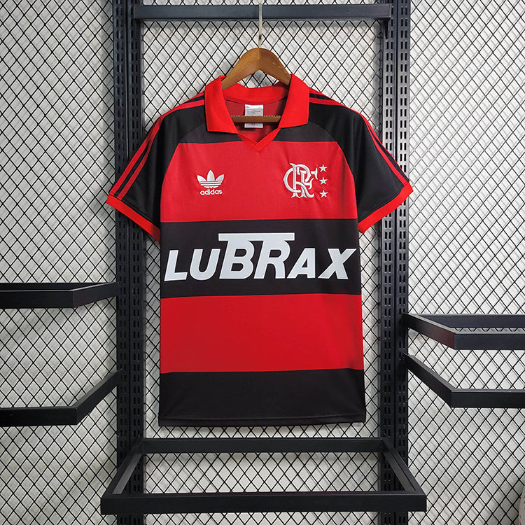 Flamengo 1987 Vintage Retro Red/Black Home Jersey