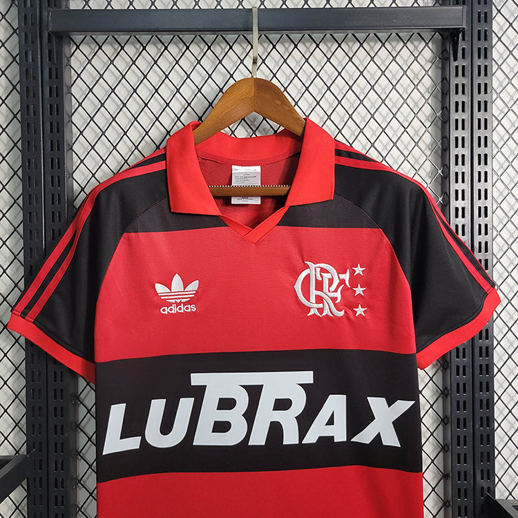Flamengo 1987 Vintage Retro Red/Black Home Jersey