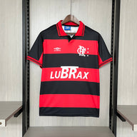 Flamengo 1992/93 Vintage Retro Red/Black Home Jersey
