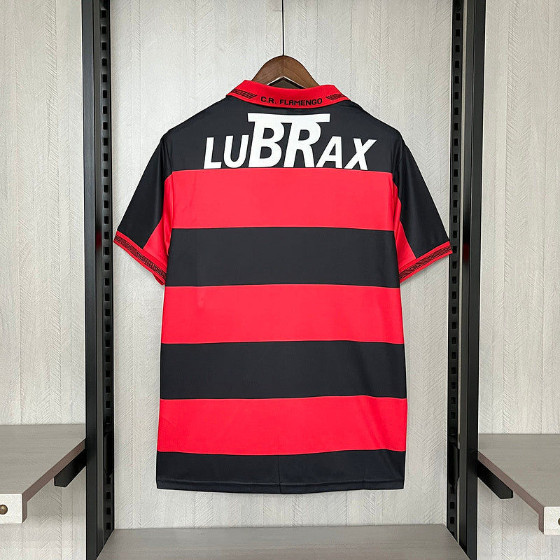 Flamengo 1992/93 Vintage Retro Red/Black Home Jersey