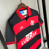 Flamengo 1992/93 Vintage Retro Red/Black Home Jersey