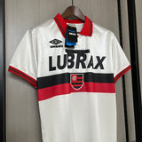 Flamengo 1994 Retro White/Red Away Jersey