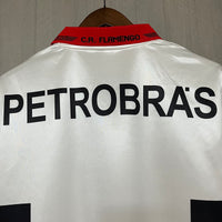 Flamengo 1994 Retro White/Red Away Jersey