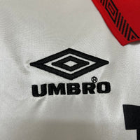 Flamengo 1994 Retro White/Red Away Jersey
