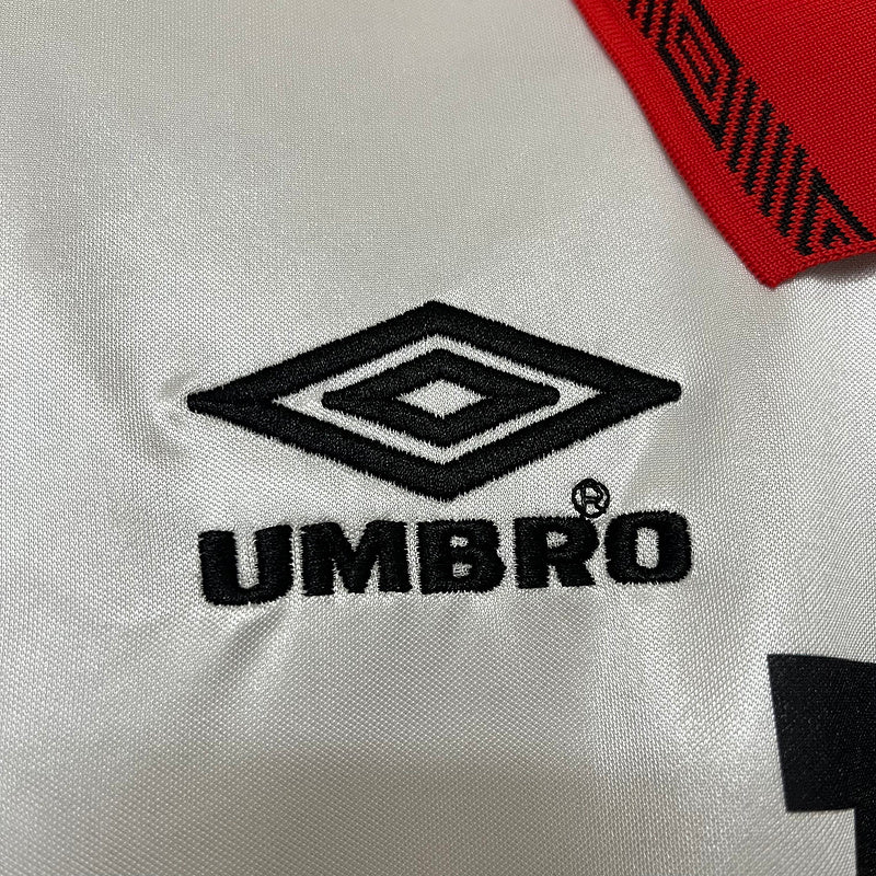 Flamengo 1994 Retro White/Red Away Jersey