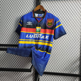 Flamengo 1995 Retro Blue Two Away Jersey