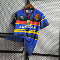 Flamengo 1995 Retro Blue Two Away Jersey