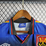 Flamengo 1995 Retro Blue Two Away Jersey