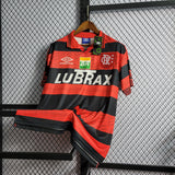 Flamengo 1995 Retro Red/Black Home Jersey